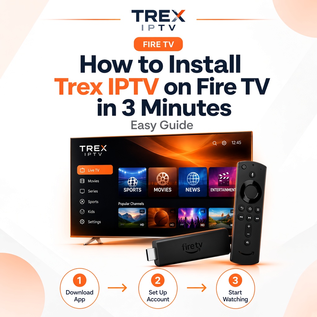 How to Install Trex IPTV on Fire TV in 3 Minutes: Easy Guide